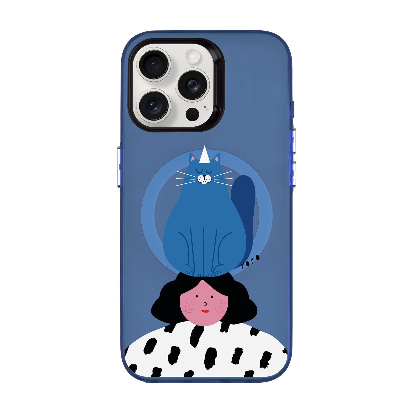 NAUGHTY CAT-iPhone 15 Pro Max Hold Kılıf MagSafe Özellikli