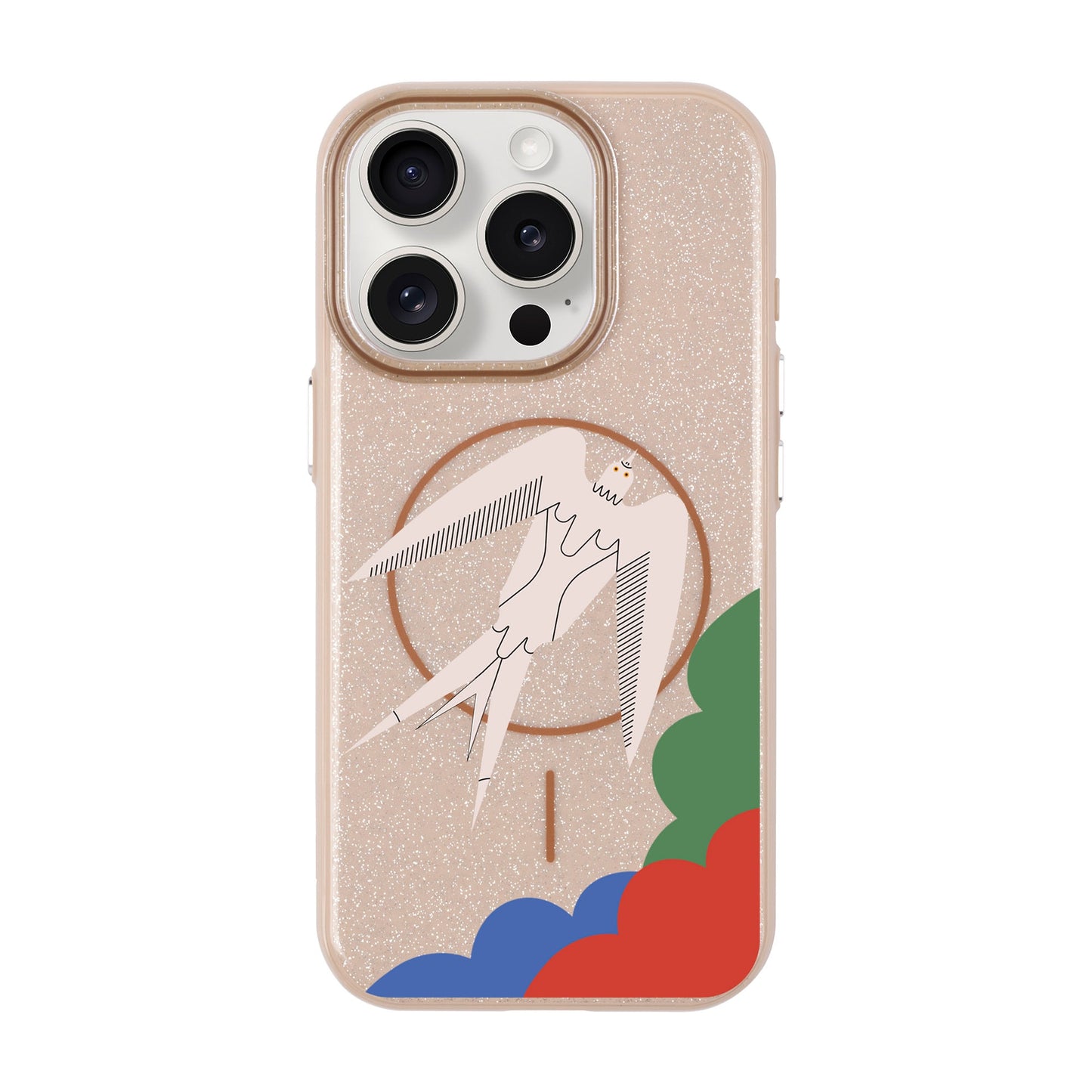 L’OISEAU LIBRE-iPhone 15 Pro Radiant Kılıf MagSafe Özellikli