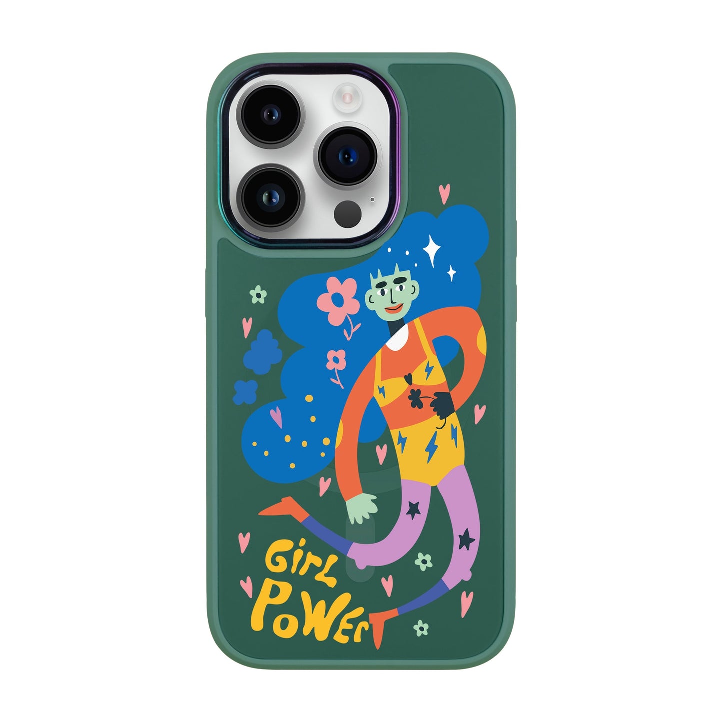 GIRL POWER-iPhone 14 Pro Vigor Kılıf MagSafe Özellikli