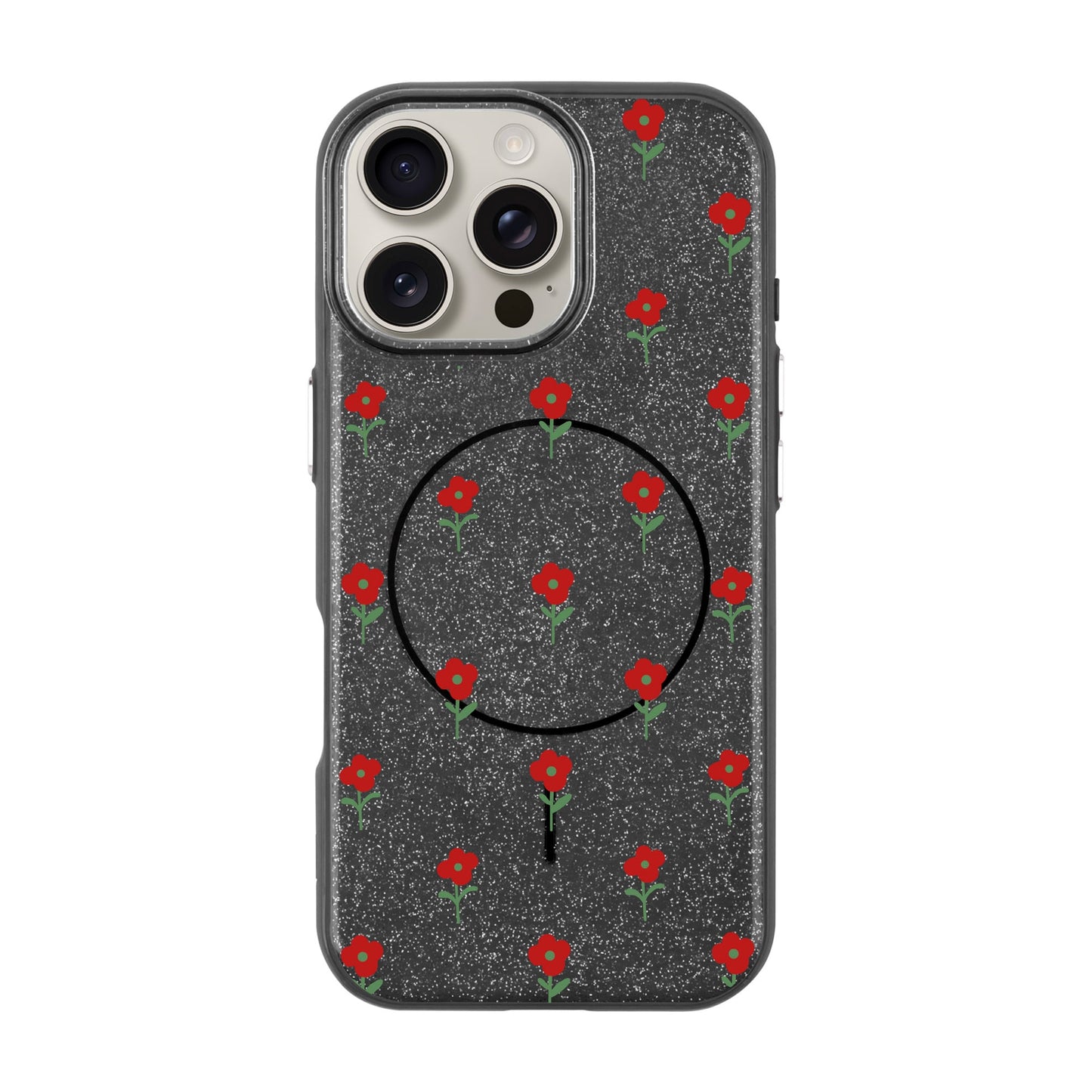 FLOWER POWER-iPhone 16 Pro Max Radiant Kılıf MagSafe Özellikli