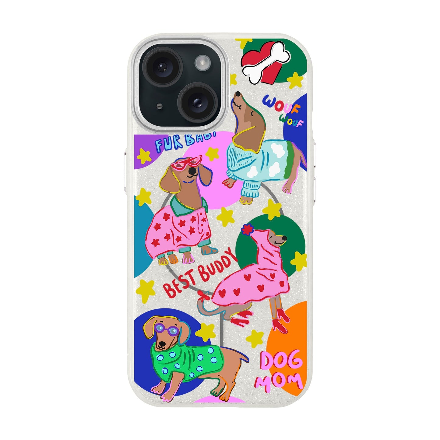 DOG MOM-iPhone 14 Radiant Kılıf MagSafe Özellikli