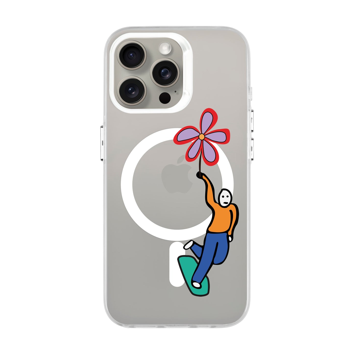 SKATEBOARDER-iPhone 15 Pro Max Hold Kılıf MagSafe Özellikli