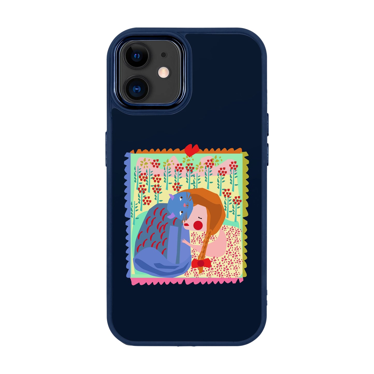 KEDİ POSTA PULU-iPhone 11 Proof Kılıf