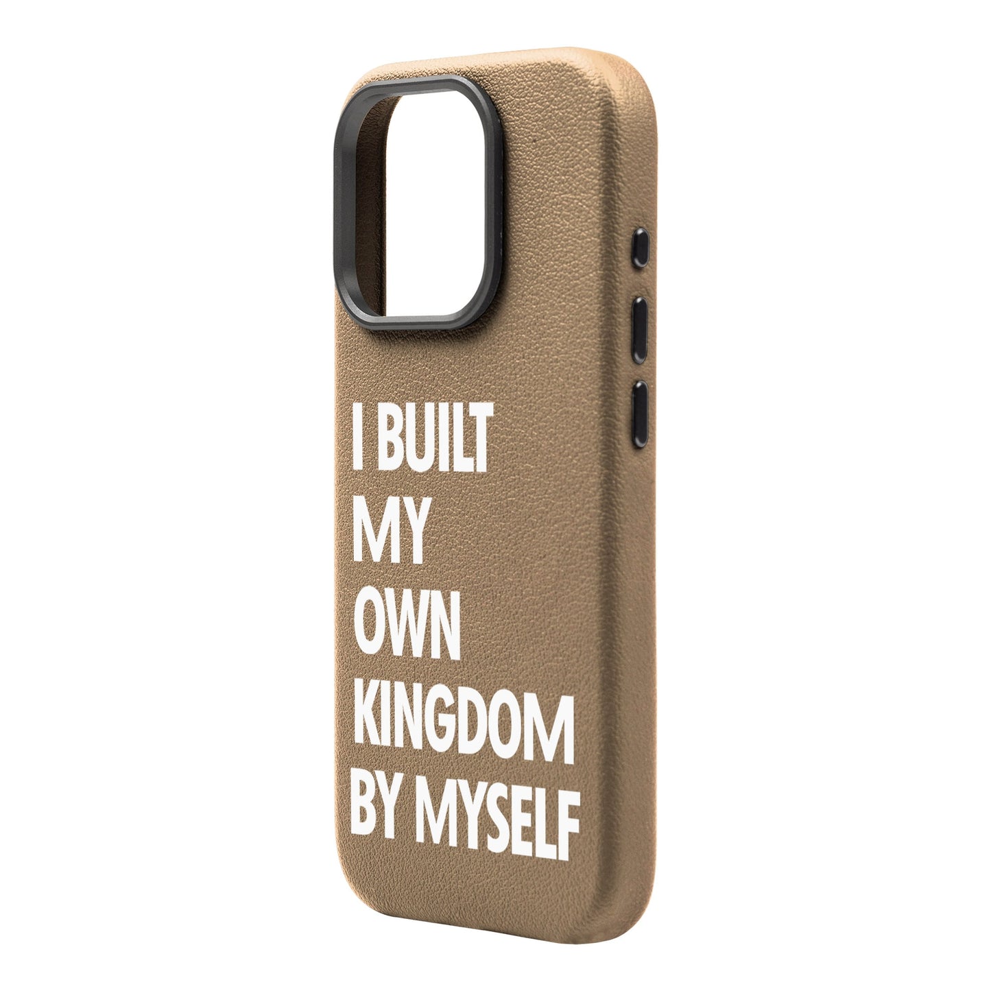 KINGDOM-iPhone 16 Pro Leather Premium Kılıf MagSafe Özellikli