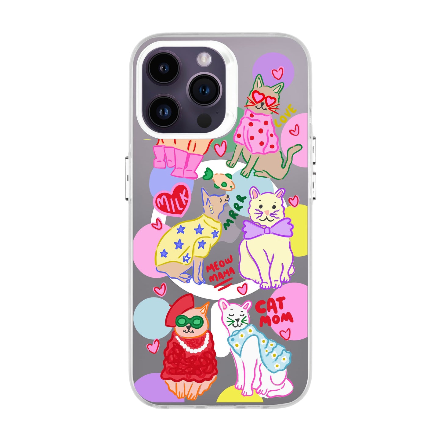 CAT MOM-iPhone 14 Pro Max Hold Kılıf MagSafe Özellikli