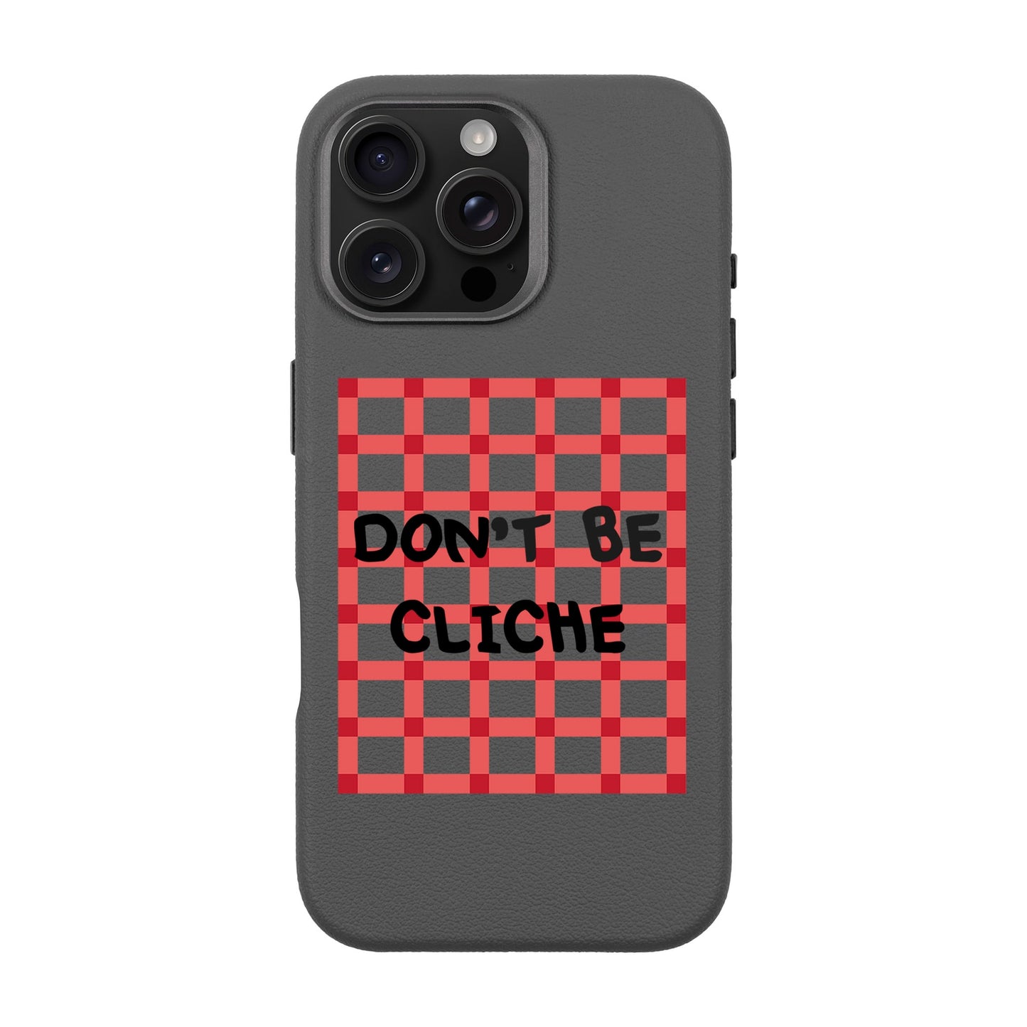DON'T BE CLICHE-iPhone 16 Pro Max Leather Premium Kılıf MagSafe Özellikli