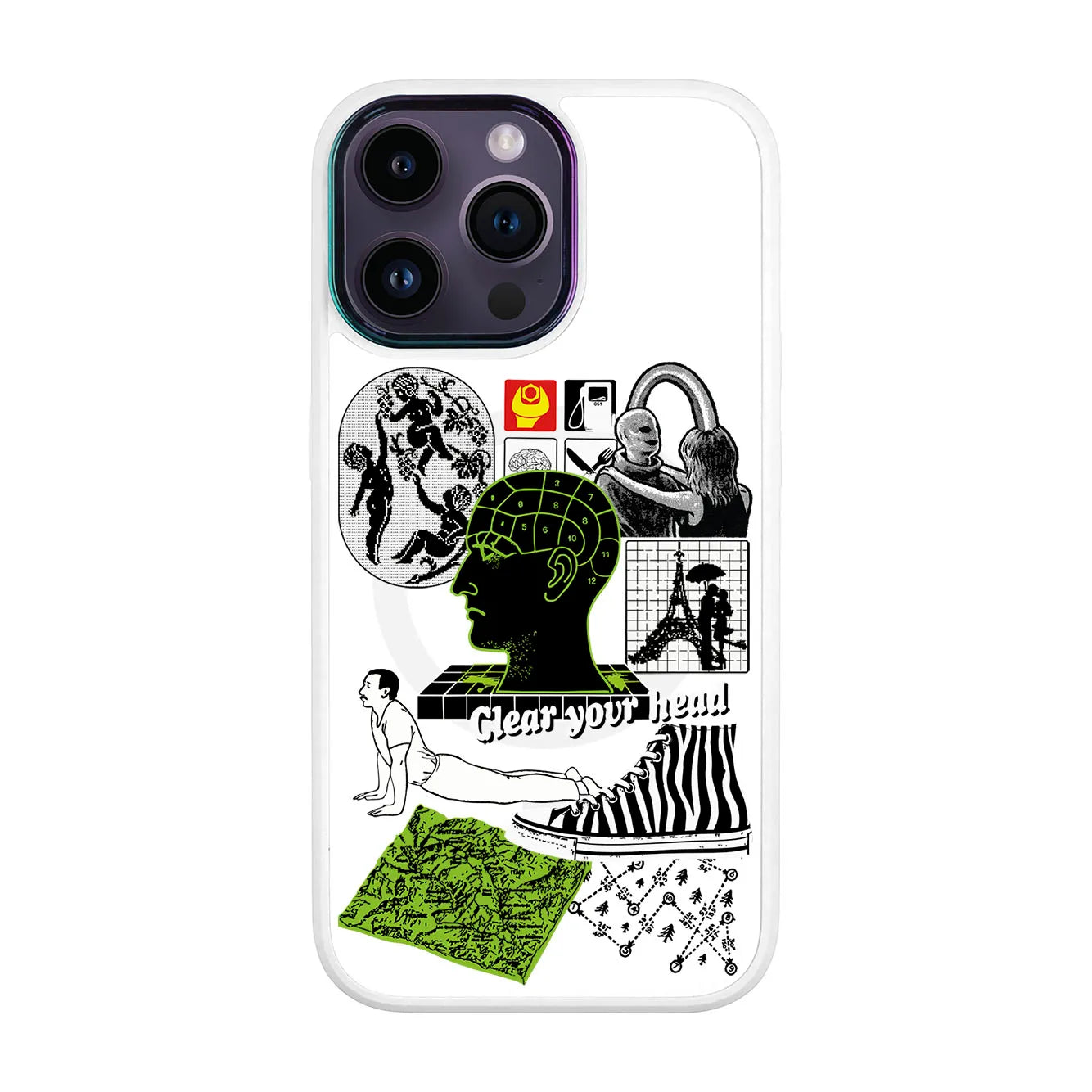 CLEAR YOUR HEAD-iPhone 14 Pro Max Vigor Kılıf MagSafe Özellikli