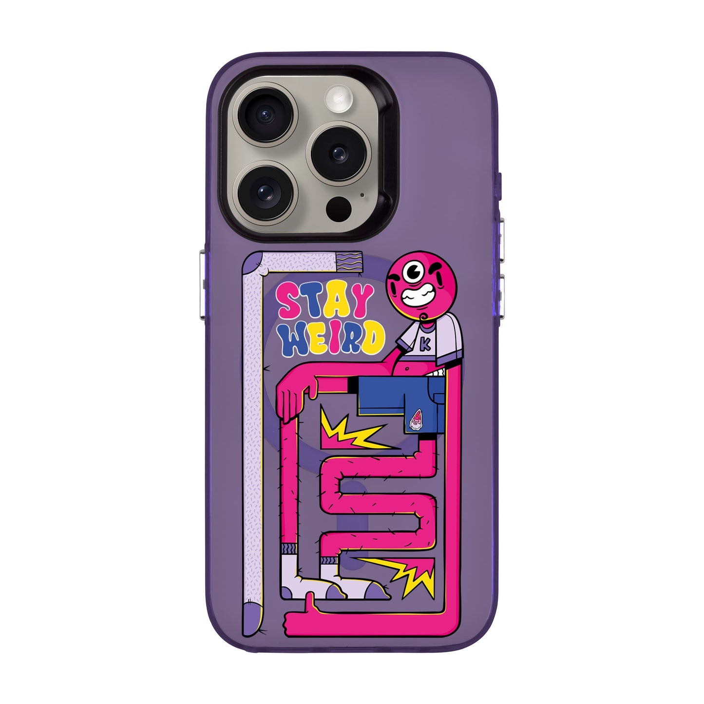 OG TOOTHY-iPhone 15 Pro Hold Kılıf MagSafe Özellikli