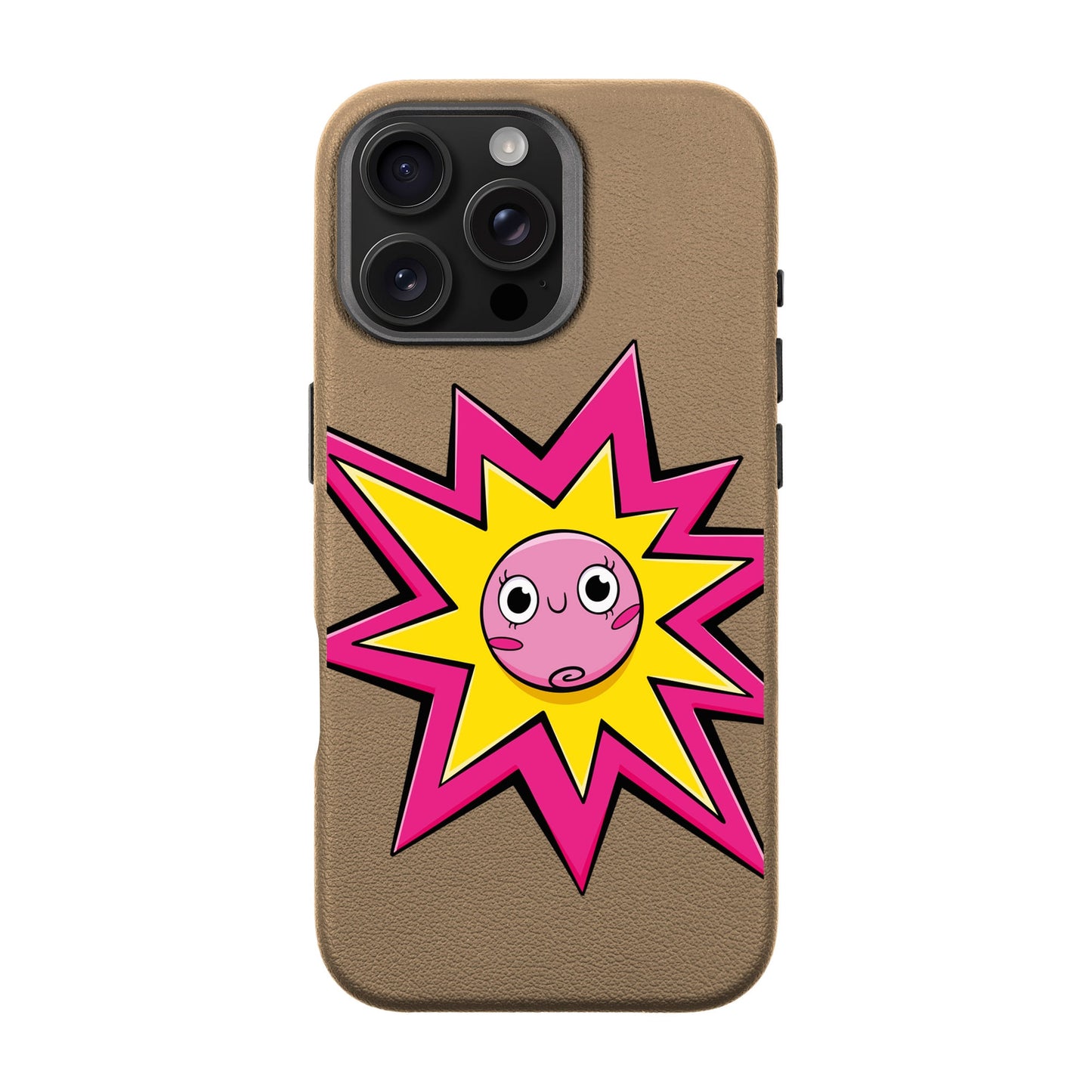 POP PRINCESSES-iPhone 16 Pro Max Leather Premium Kılıf MagSafe Özellikli