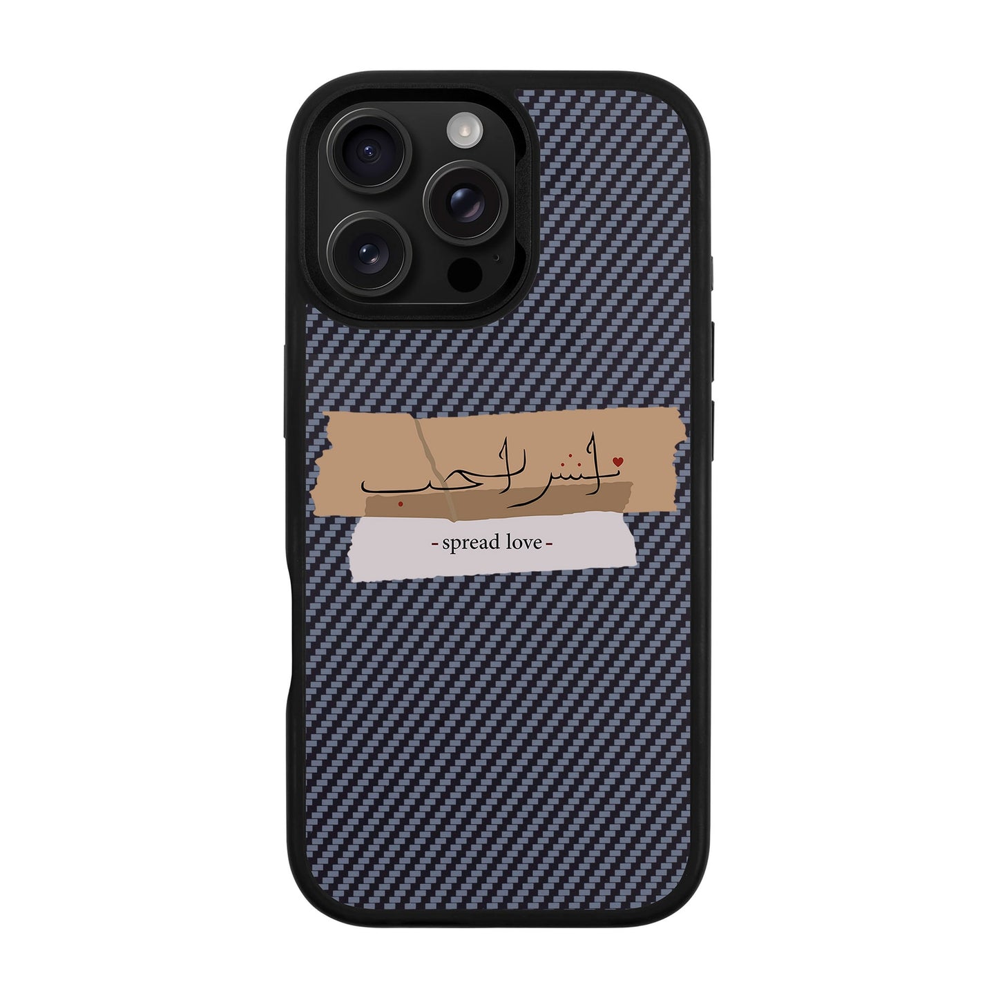SPREAD LOVE-iPhone 16 Pro Max Plaid Kılıf MagSafe Özellikli