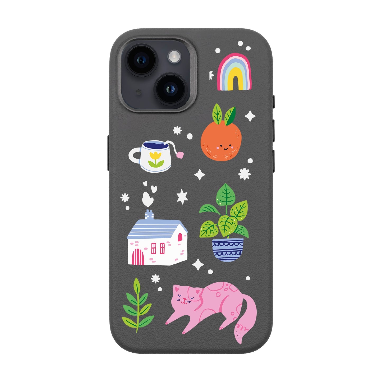 FRESH SPRING-iPhone 13 Leather Premium Kılıf MagSafe Özellikli