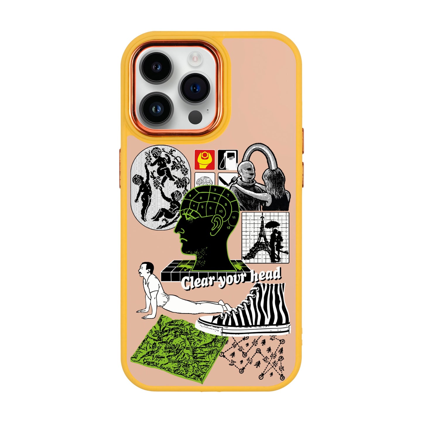 CLEAR YOUR HEAD-iPhone 14 Pro Max Proof Kılıf