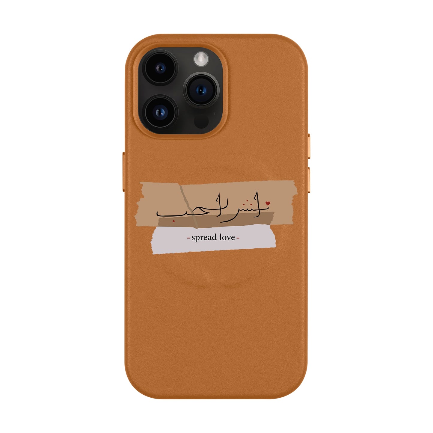 SPREAD LOVE-iPhone 14 Pro Max Leather Kılıf MagSafe Özellikli