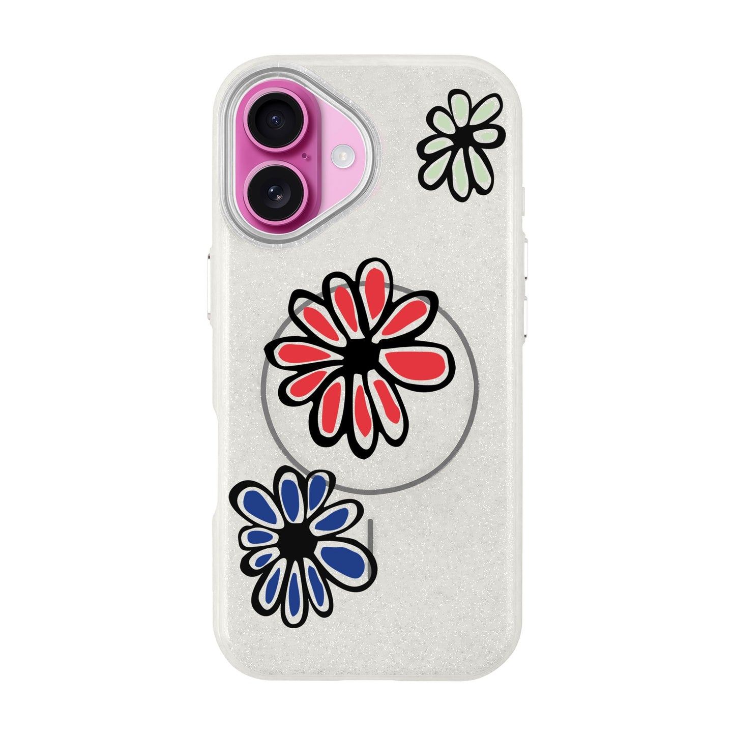 FLORIST-iPhone 16 Plus Radiant Kılıf MagSafe Özellikli