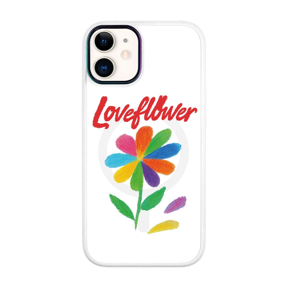 LOVE FLOWER-iPhone 11 Vigor Kılıf MagSafe Özellikli