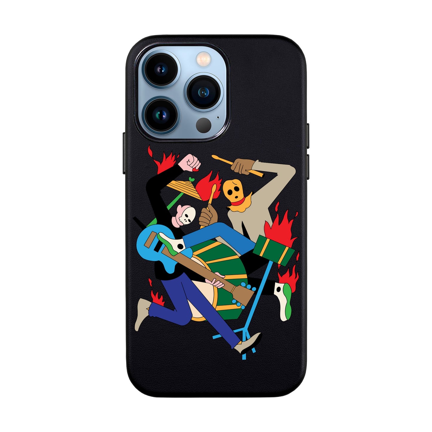 MONSTER MASH-iPhone 13 Pro Max Leather Kılıf