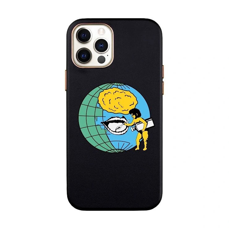 CREATIVE-iPhone 14 Leather Kılıf