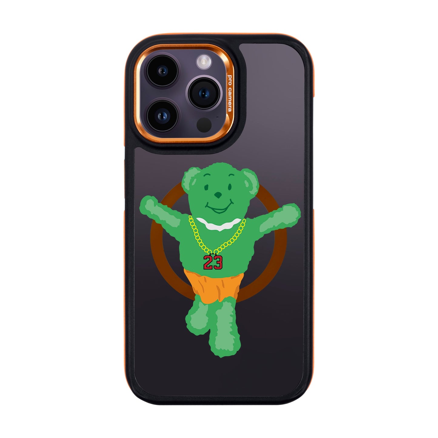 GREEN BEAR-iPhone 14 Pro Max Dark Kılıf MagSafe Özellikli
