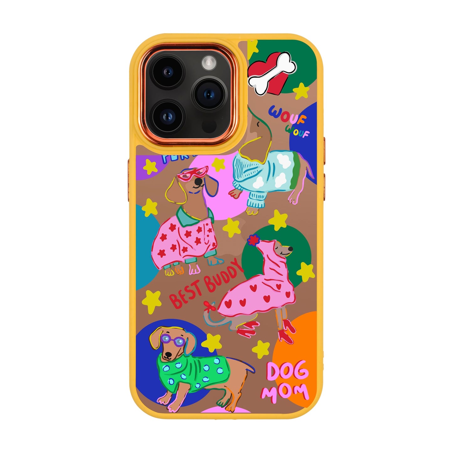 DOG MOM-iPhone 14 Pro Max Proof Kılıf