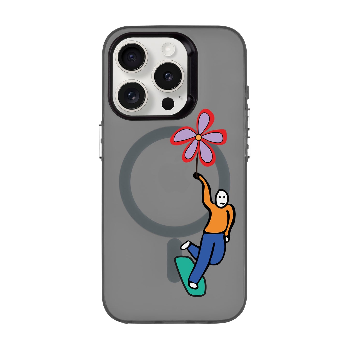 SKATEBOARDER-iPhone 15 Pro Hold Kılıf MagSafe Özellikli