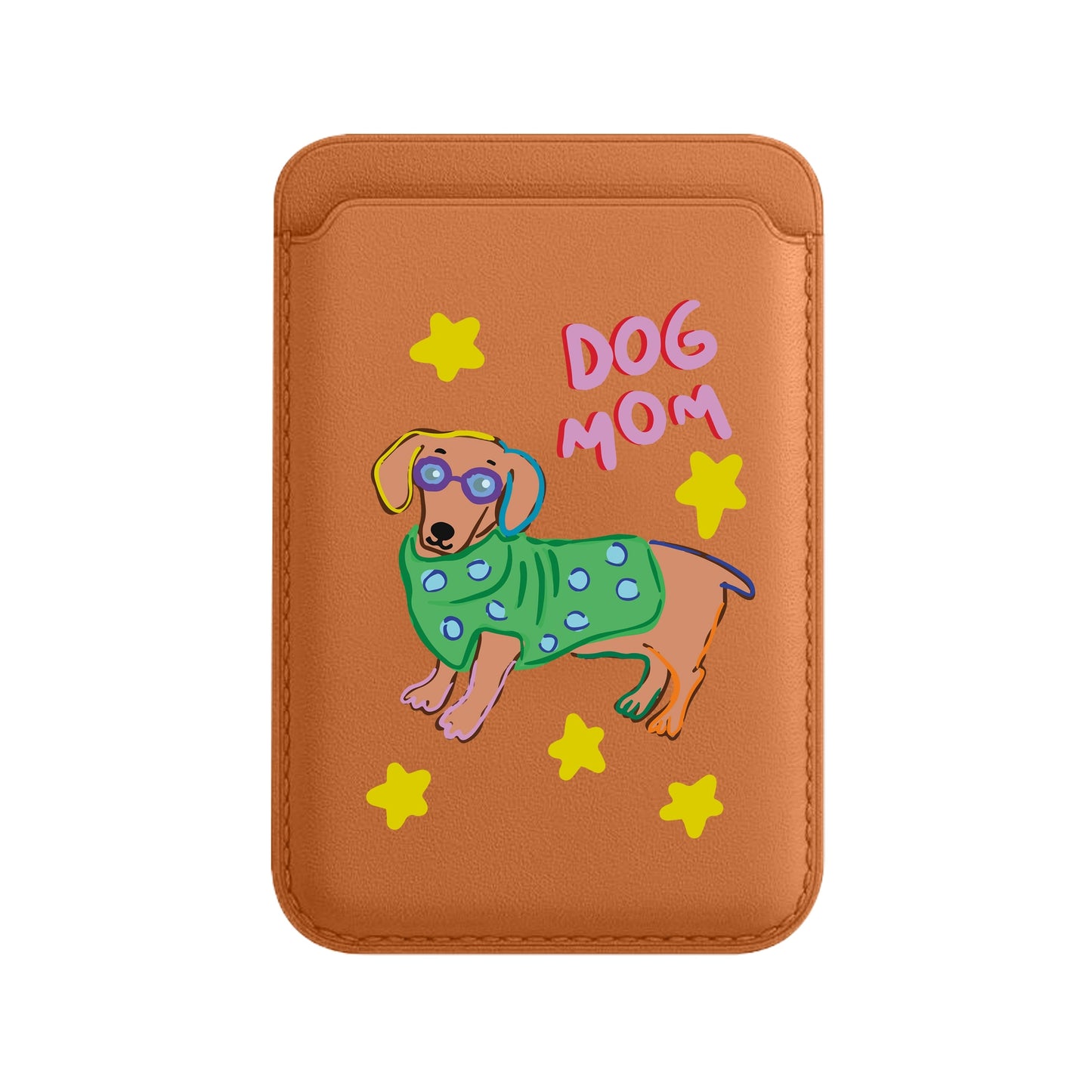DOG MOM-Leather Kartlık