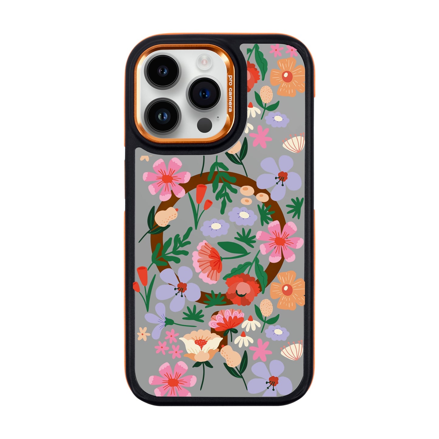 GRACIOUS-iPhone 14 Pro Max Dark Kılıf MagSafe Özellikli