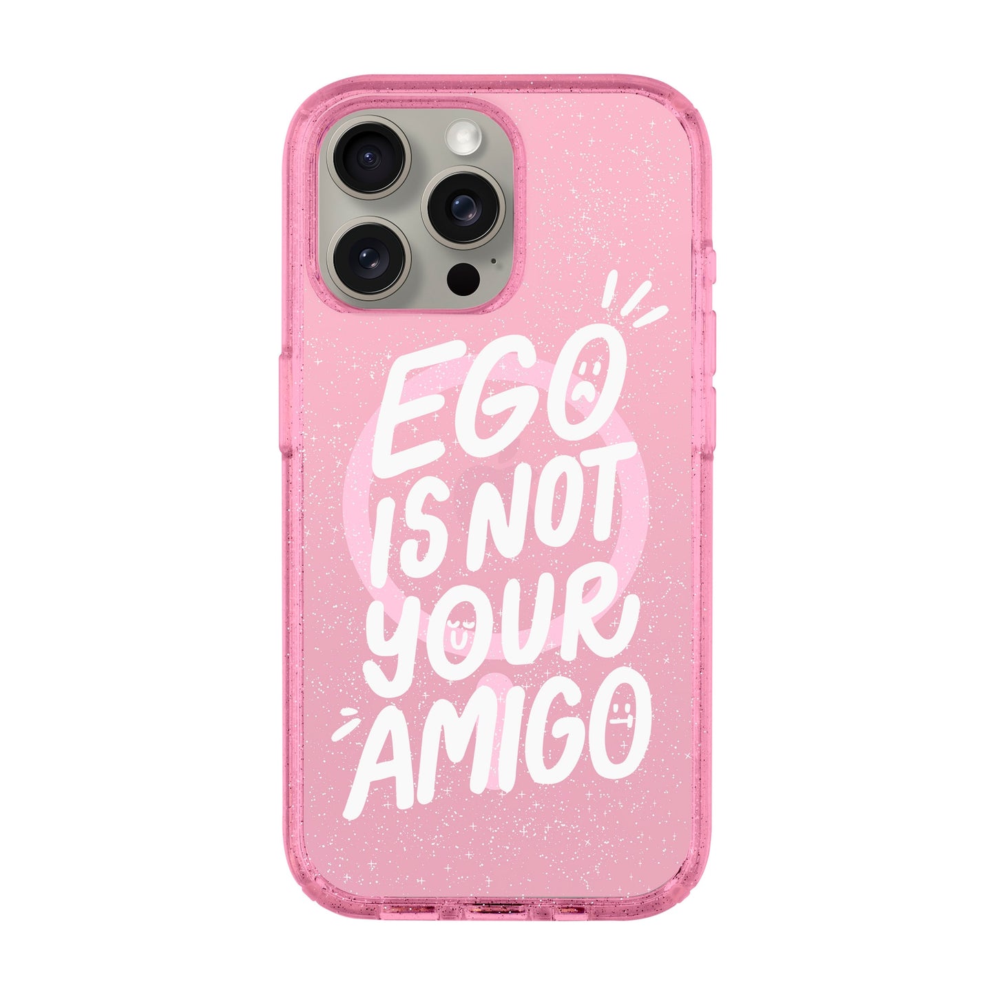 EGO-iPhone 15 Pro Max Shiny Kılıf MagSafe Özellikli