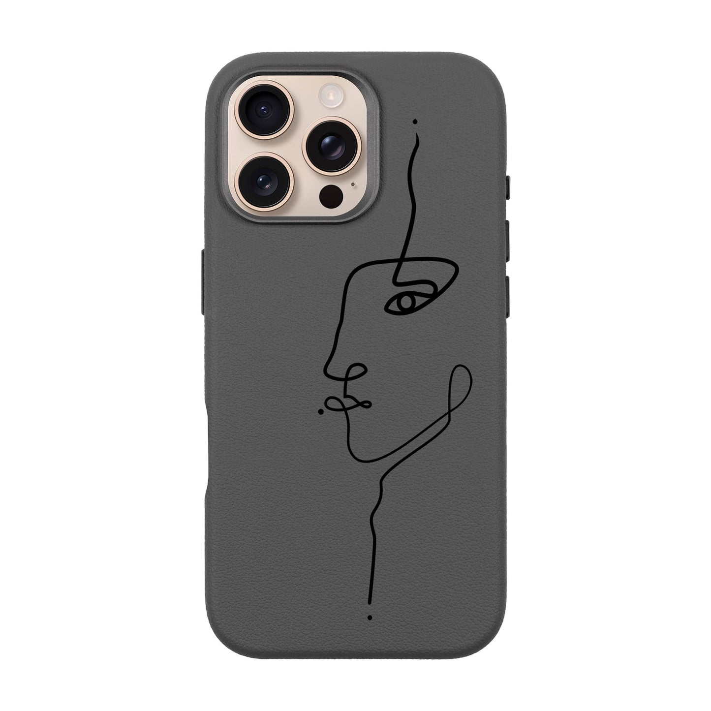 FACE-iPhone 16 Pro Max Leather Premium Kılıf MagSafe Özellikli