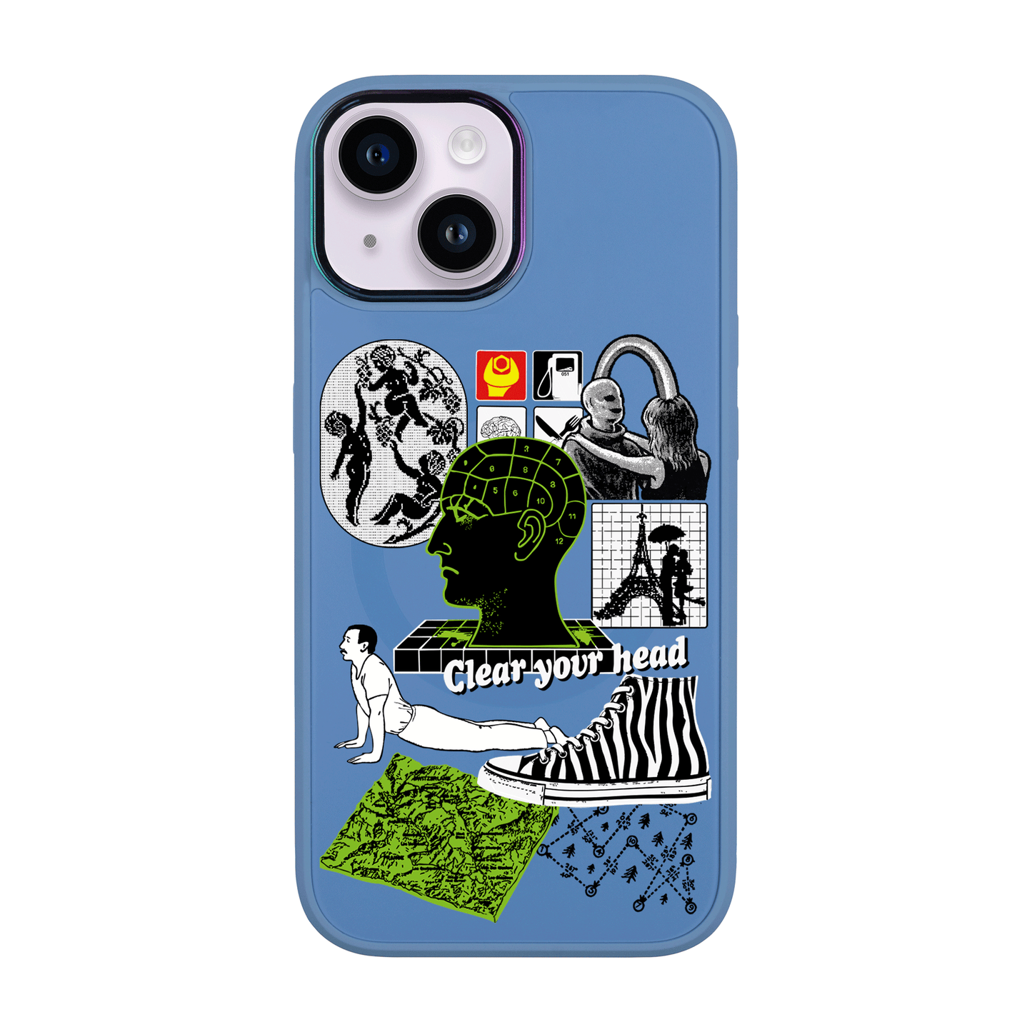 CLEAR YOUR HEAD-iPhone 14 Vigor Kılıf MagSafe Özellikli