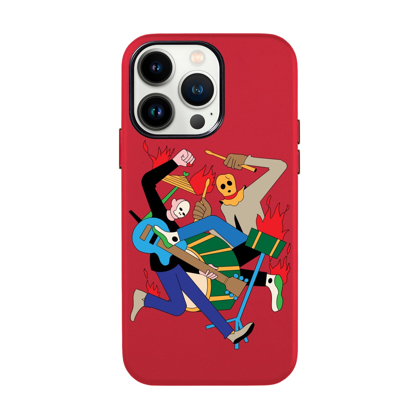 MONSTER MASH-iPhone 13 Pro Max Leather Kılıf