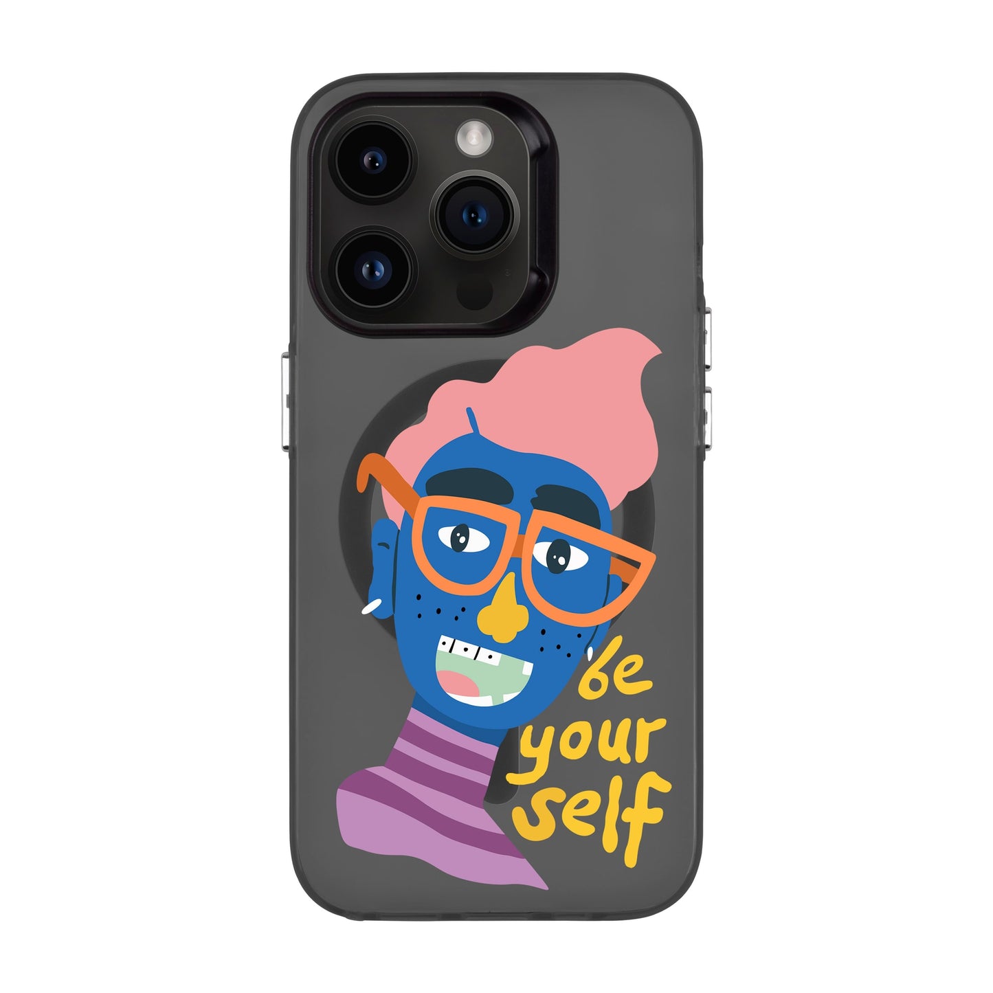 BE YOUR SELF-iPhone 14 Pro Hold Kılıf MagSafe Özellikli