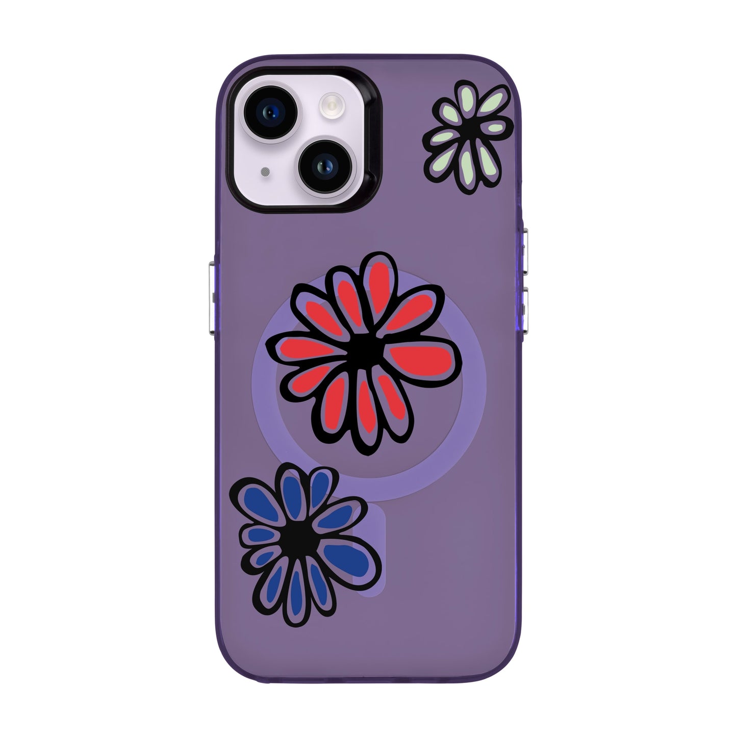 FLORIST-iPhone 14 Hold Kılıf MagSafe Özellikli