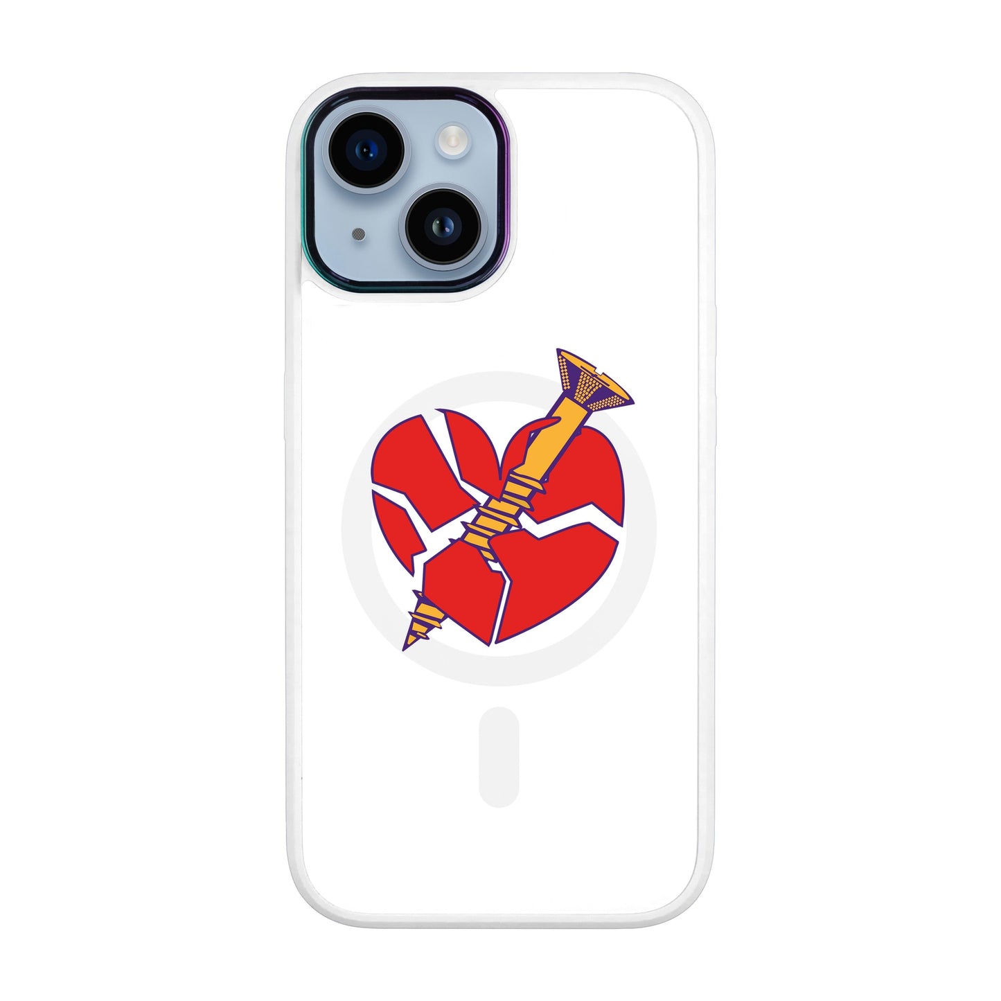 BROKEN HEART-iPhone 12 Vigor Kılıf MagSafe Özellikli