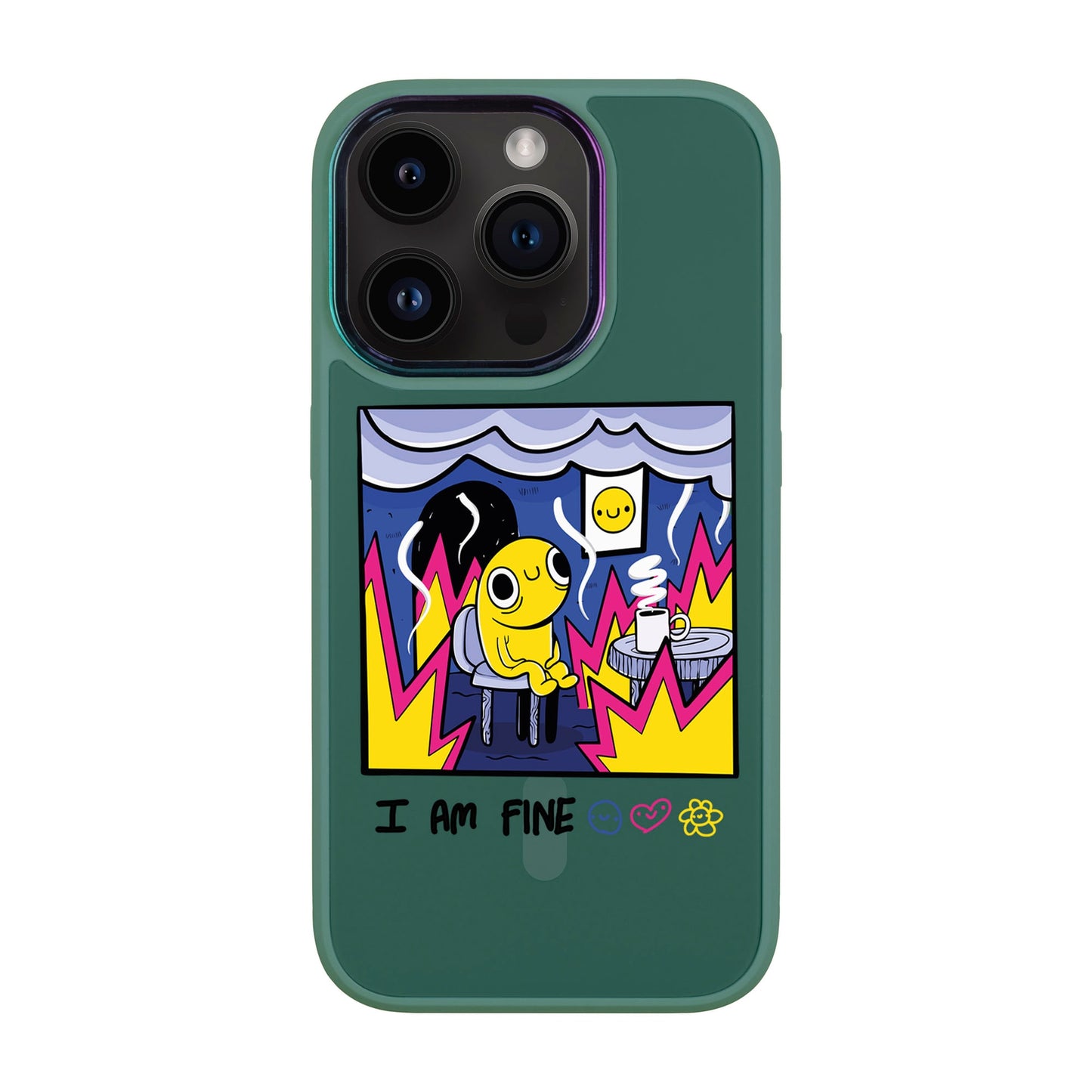 I AM FINE-iPhone 13 Pro Vigor Kılıf MagSafe Özellikli