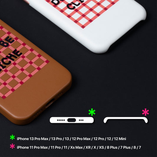 SHINE-iPhone 12 Mini Leather Kılıf