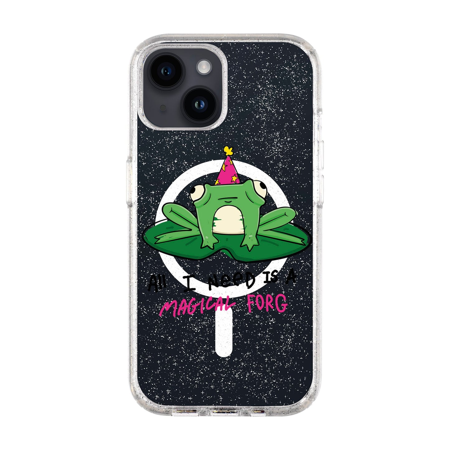 FORG-iPhone 14 Shiny Kılıf MagSafe Özellikli
