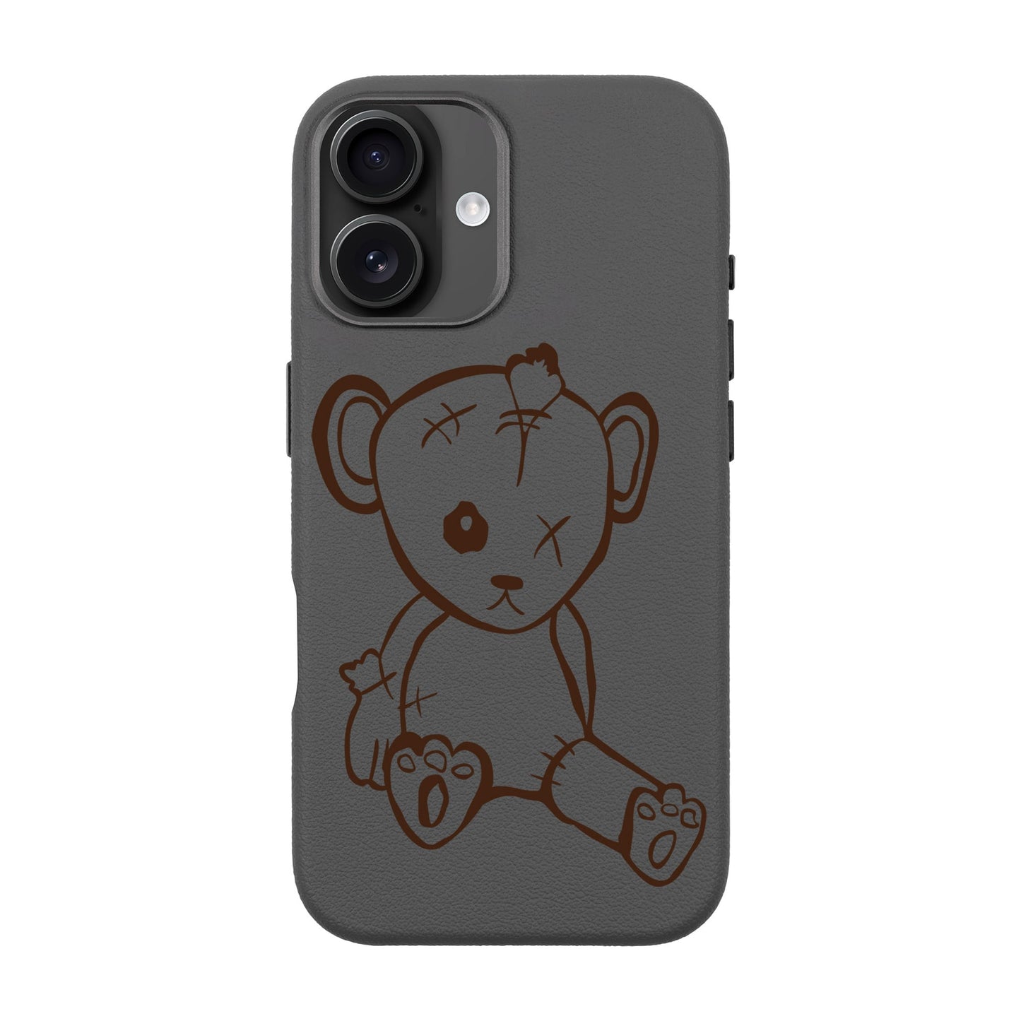 BABY BEAR-iPhone 16 Plus Leather Premium Kılıf MagSafe Özellikli