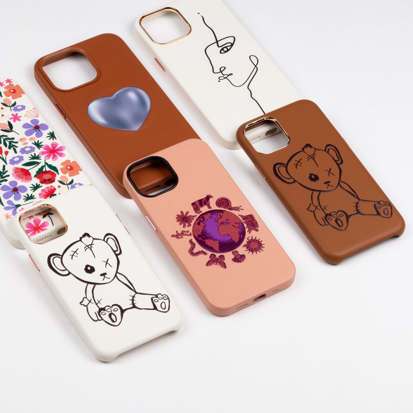 BABY BEAR-iPhone 11 Leather Kılıf