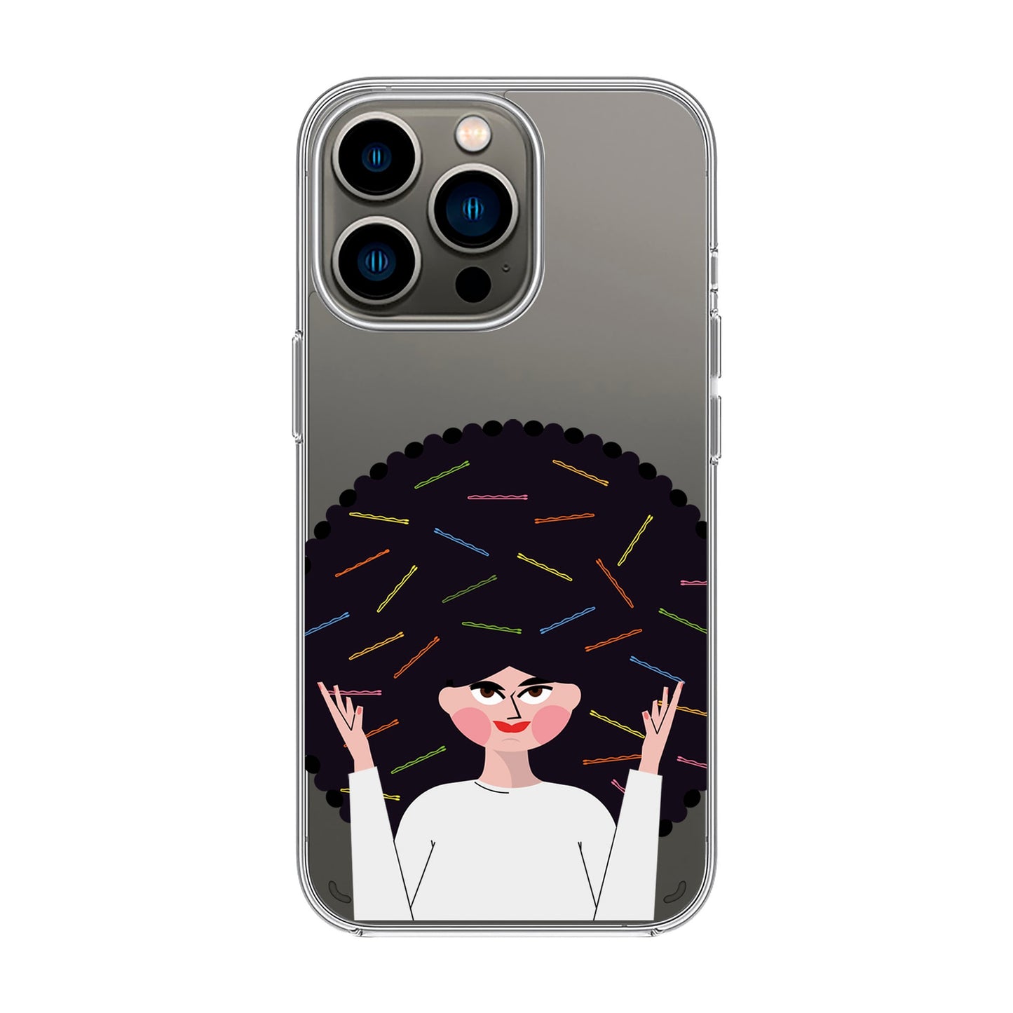 TANGLES OF HAPPINESS-iPhone 12 Solid Kılıf