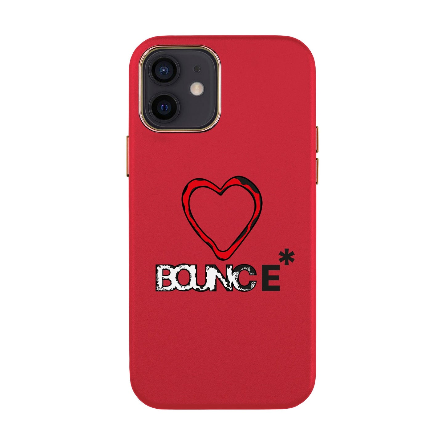 BOUNCE-iPhone 12 Leather Kılıf