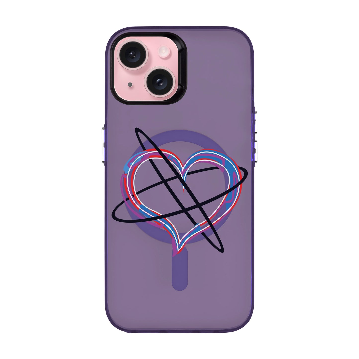 HEART ATTACK-iPhone 15 Hold Kılıf MagSafe Özellikli