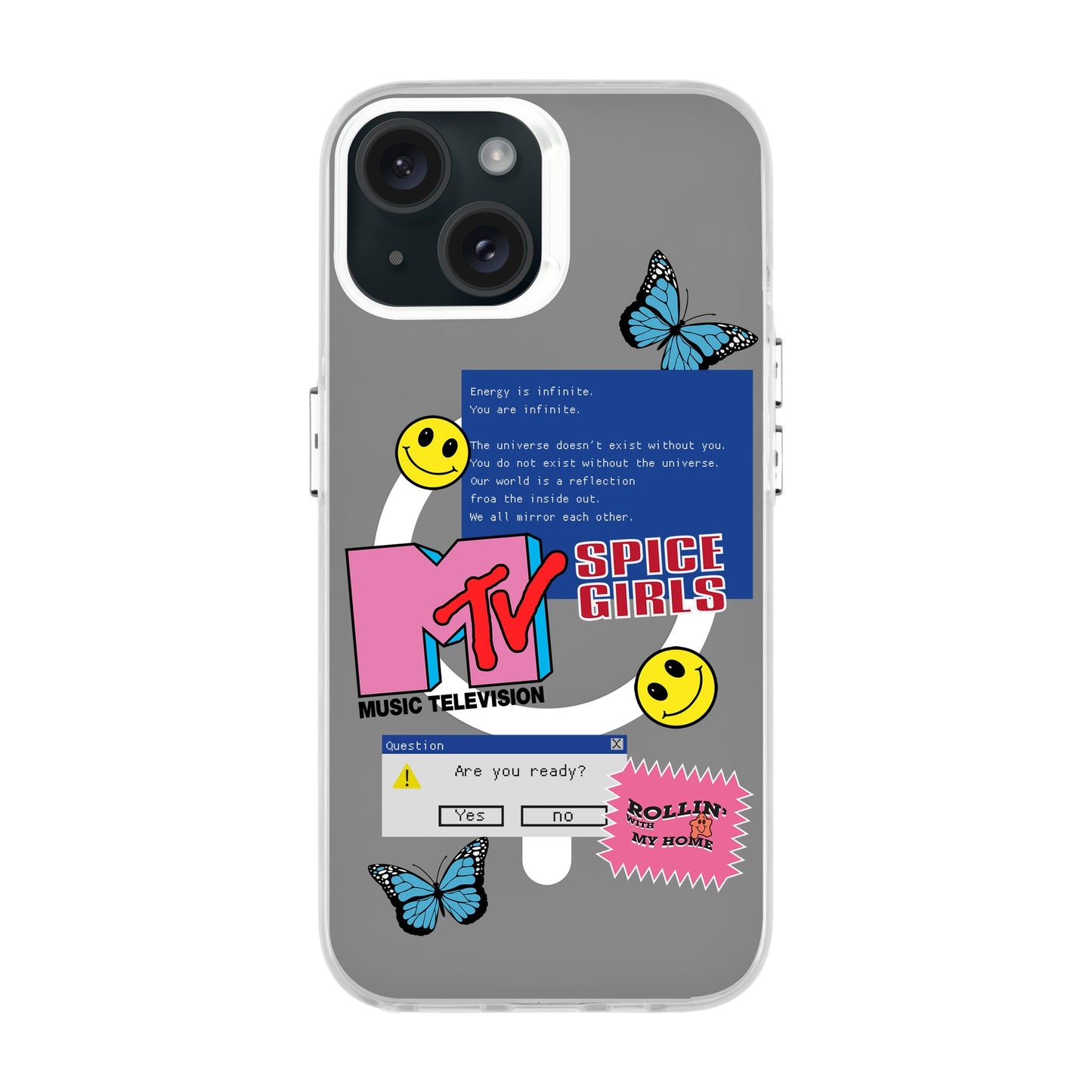 ARE YOU READY-iPhone 15 Hold Kılıf MagSafe Özellikli