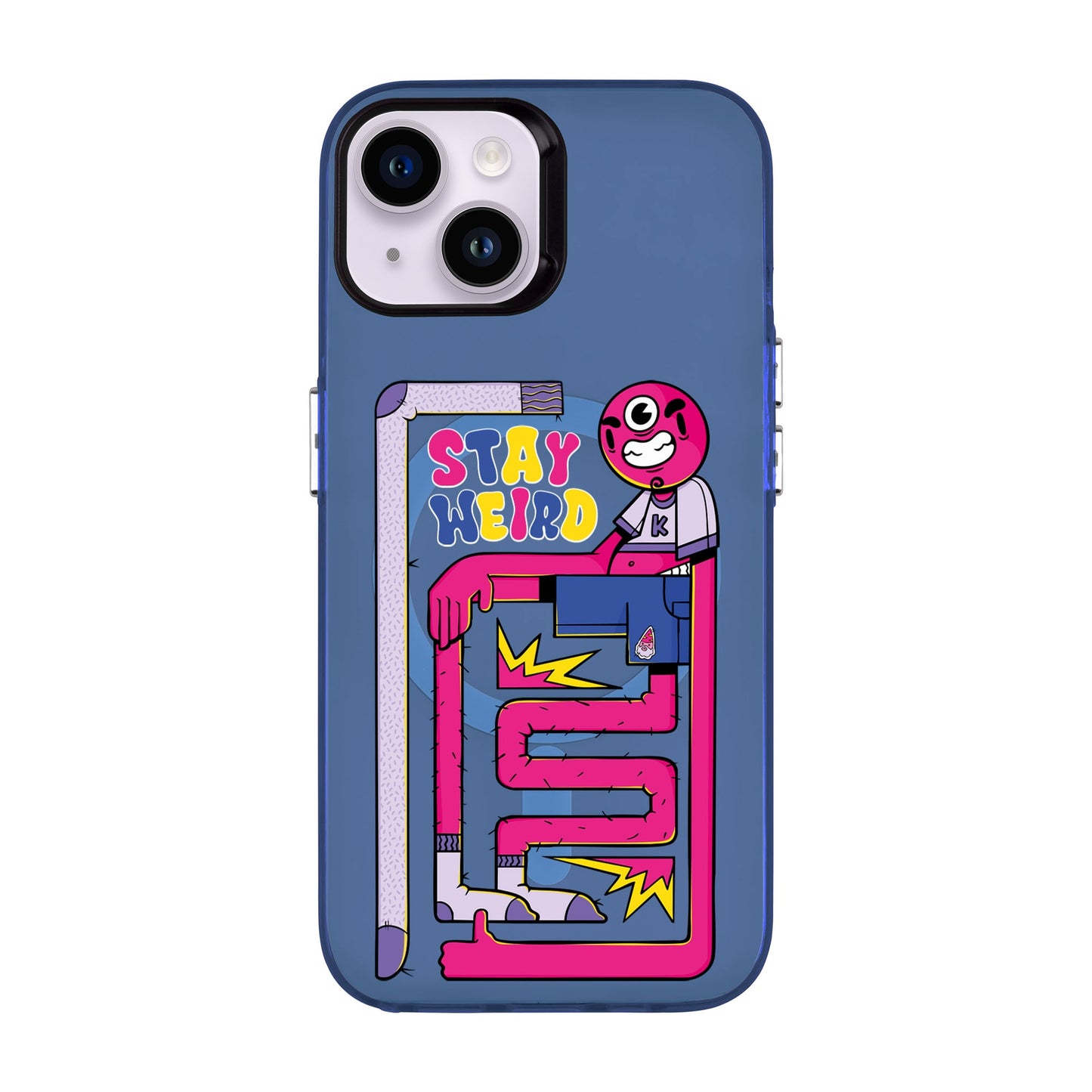 OG TOOTHY-iPhone 14 Hold Kılıf MagSafe Özellikli