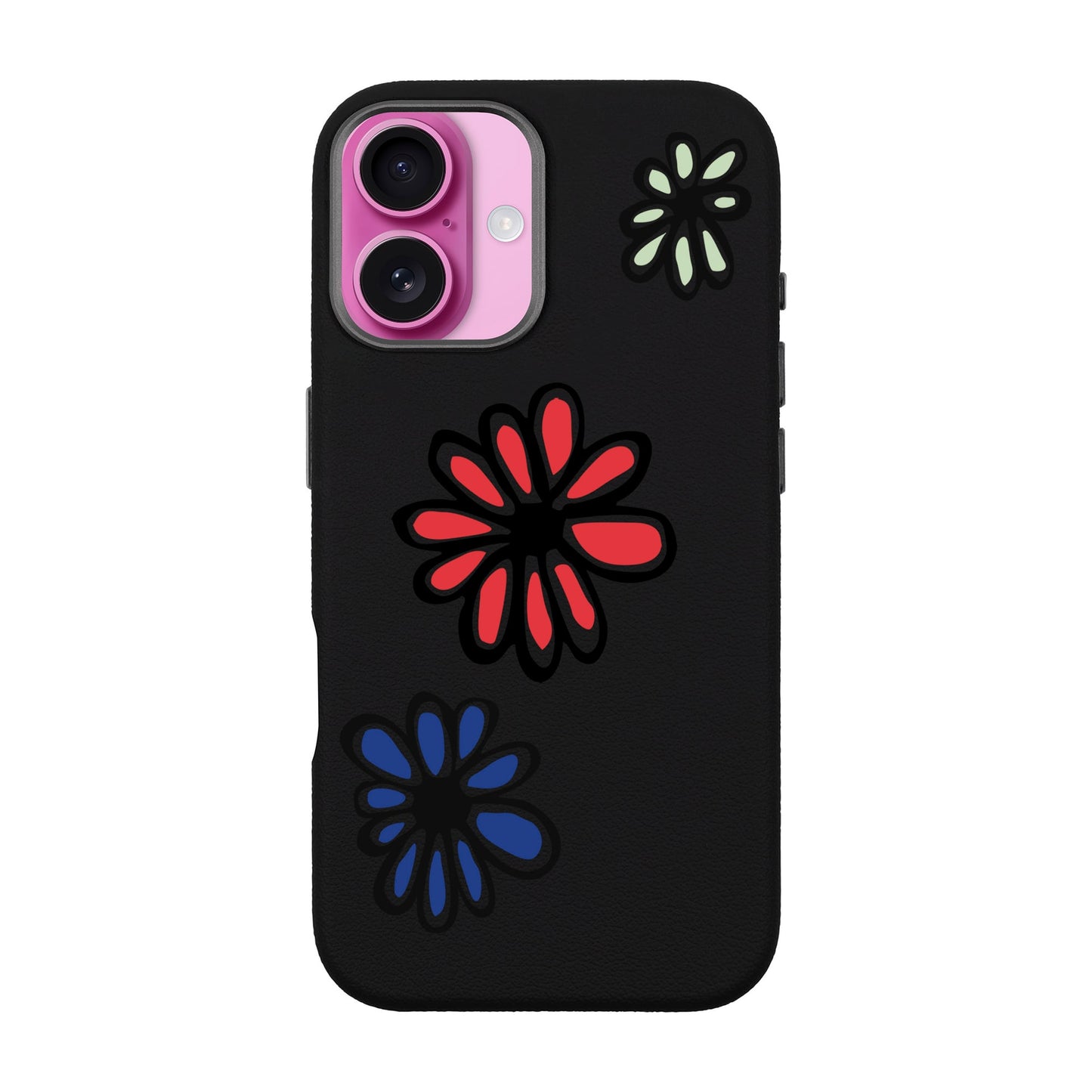 FLORIST-iPhone 16 Leather Premium Kılıf MagSafe Özellikli