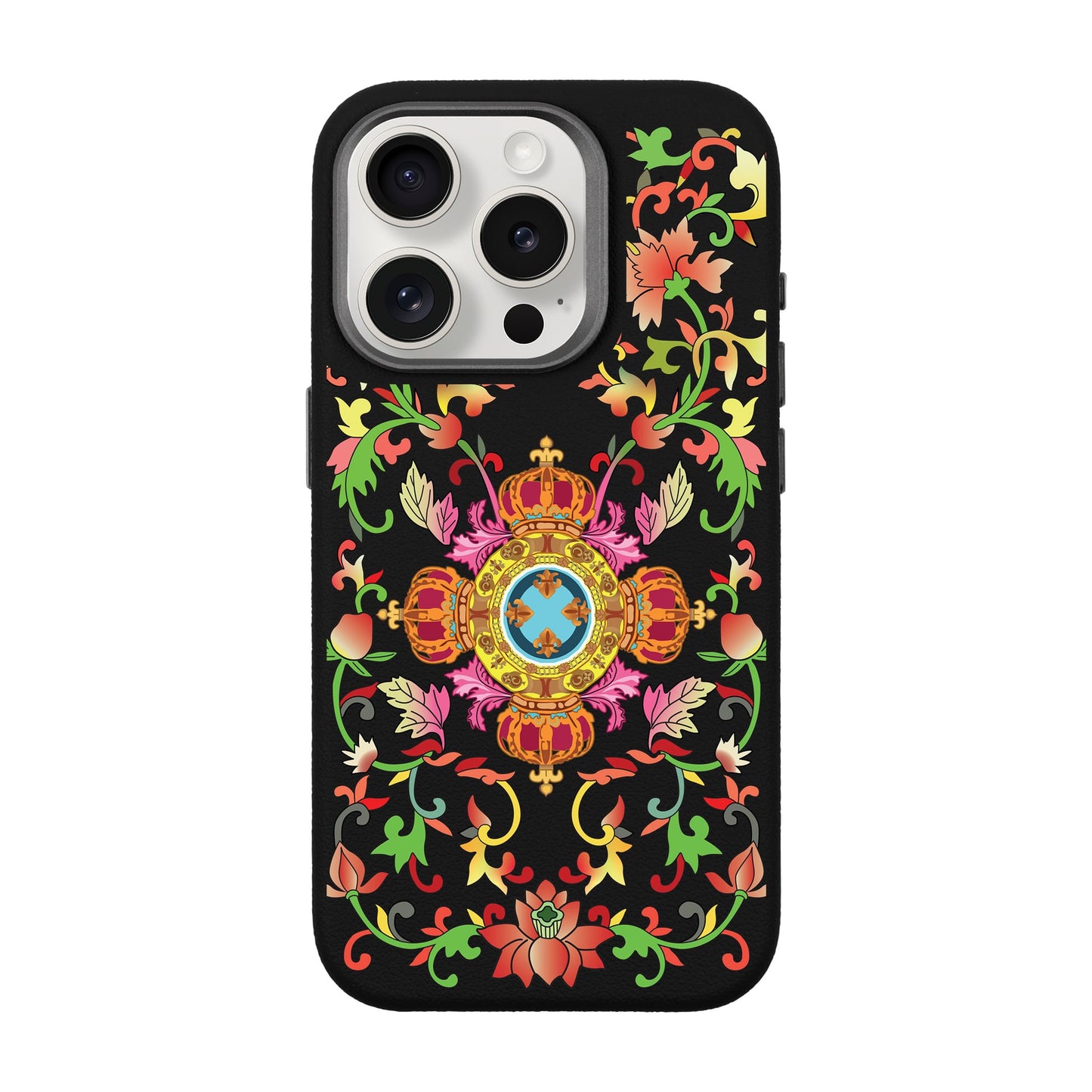 SPIRAL-iPhone 15 Pro Leather Premium Kılıf MagSafe Özellikli
