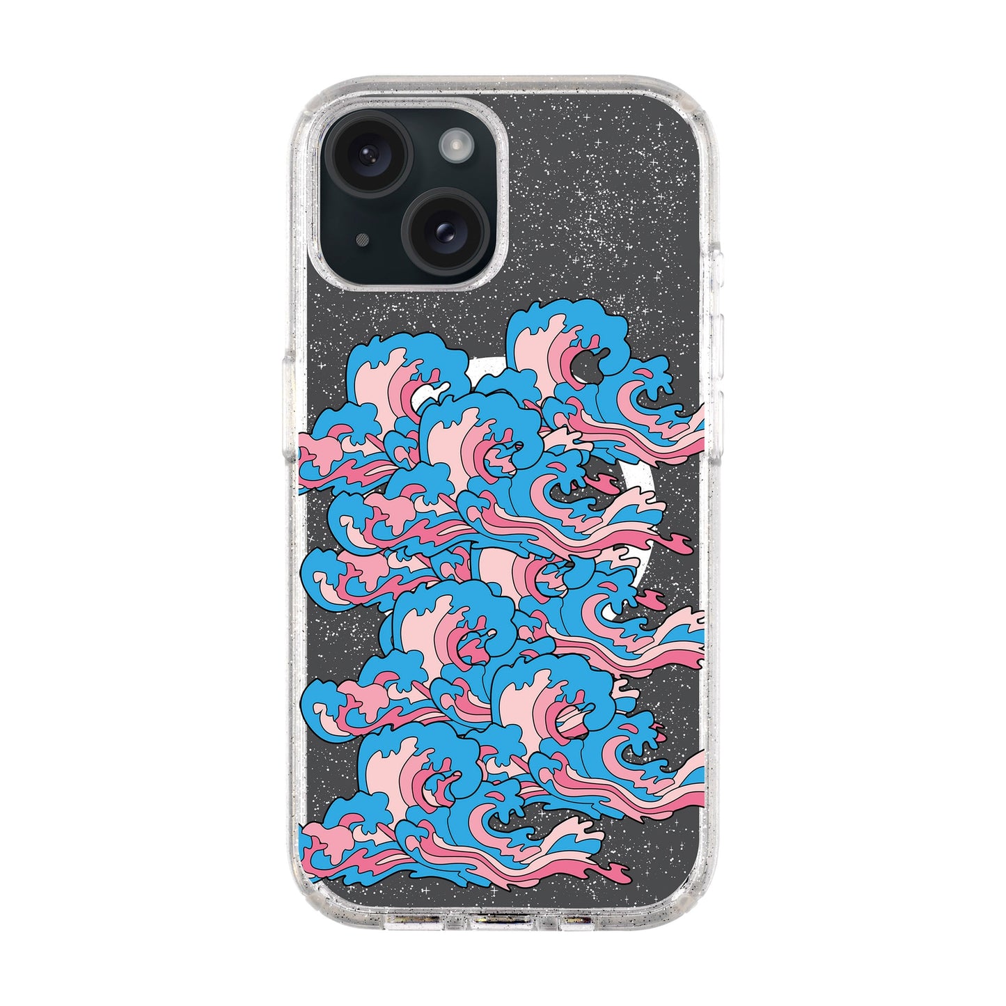 SURF-iPhone 15 Plus Shiny Kılıf MagSafe Özellikli