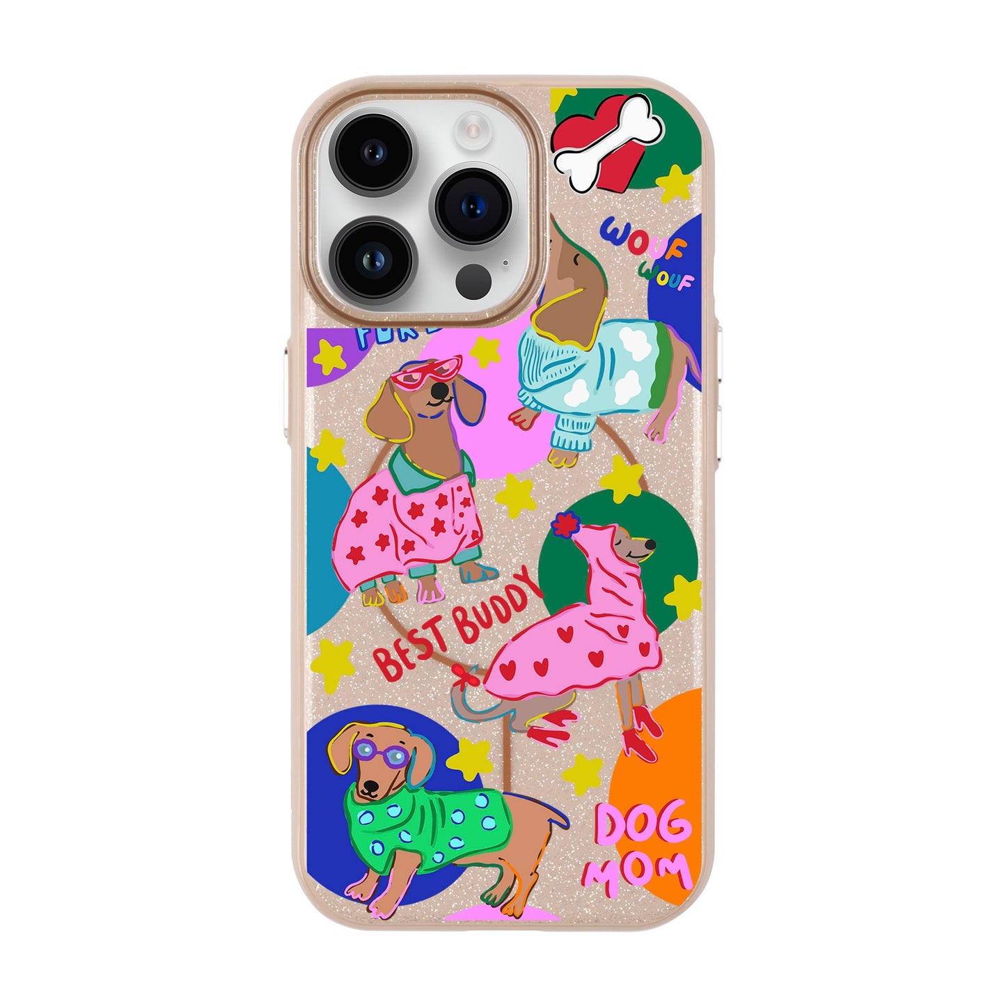 DOG MOM-iPhone 14 Pro Max Radiant Kılıf MagSafe Özellikli