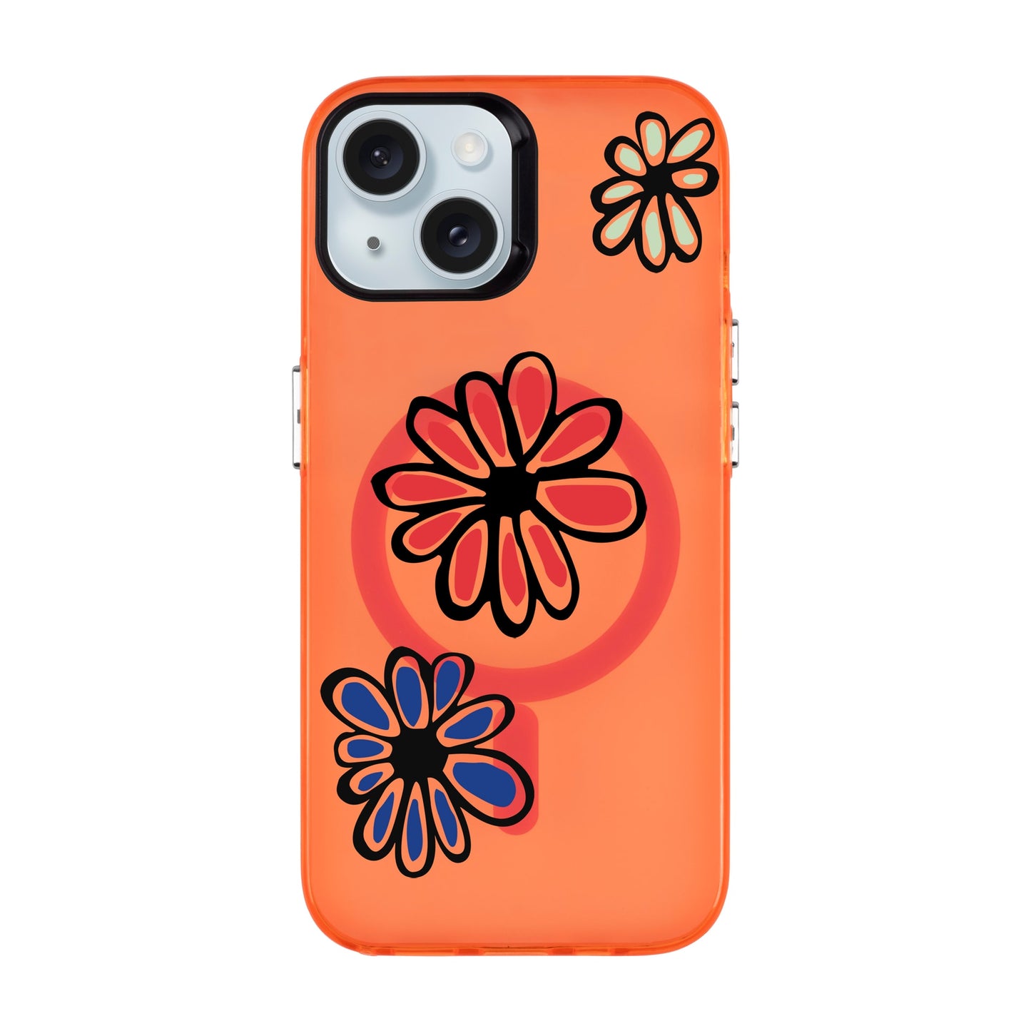 FLORIST-iPhone 15 Hold Kılıf MagSafe Özellikli
