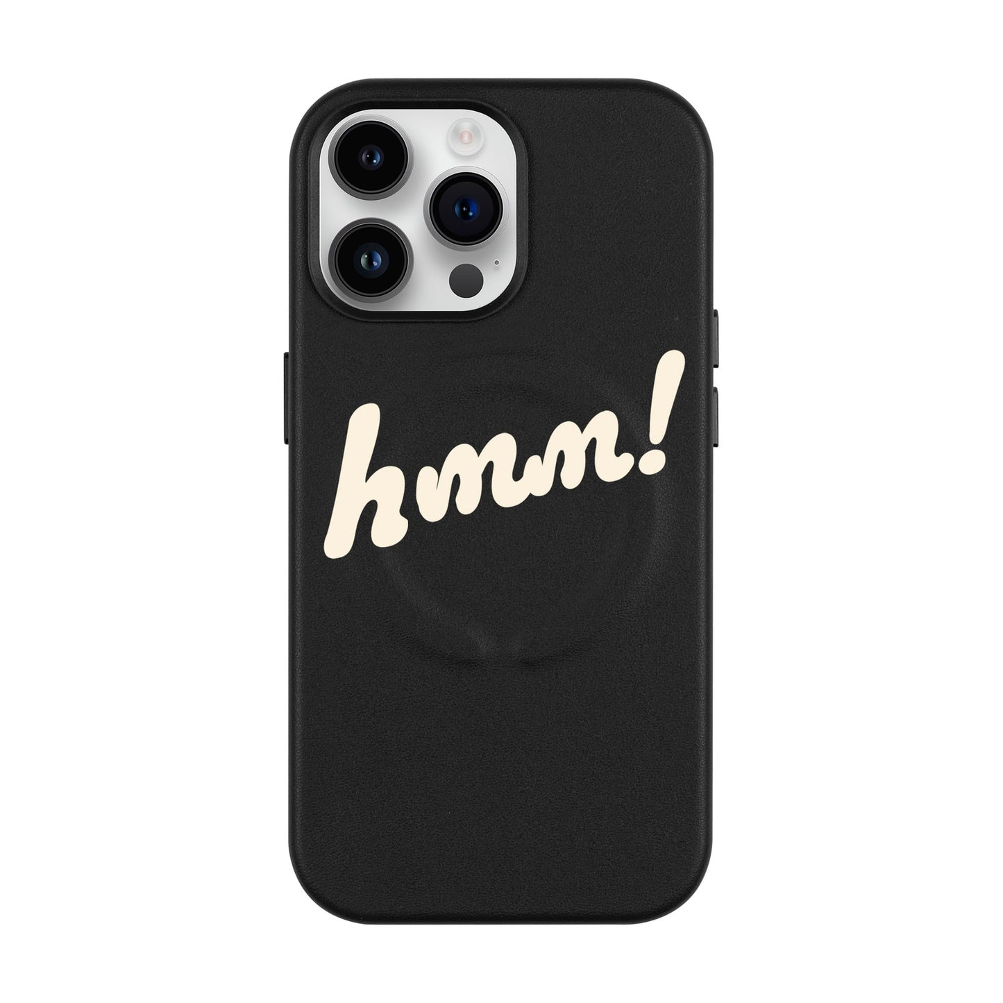 HMM-iPhone 14 Pro Max Leather Kılıf MagSafe Özellikli