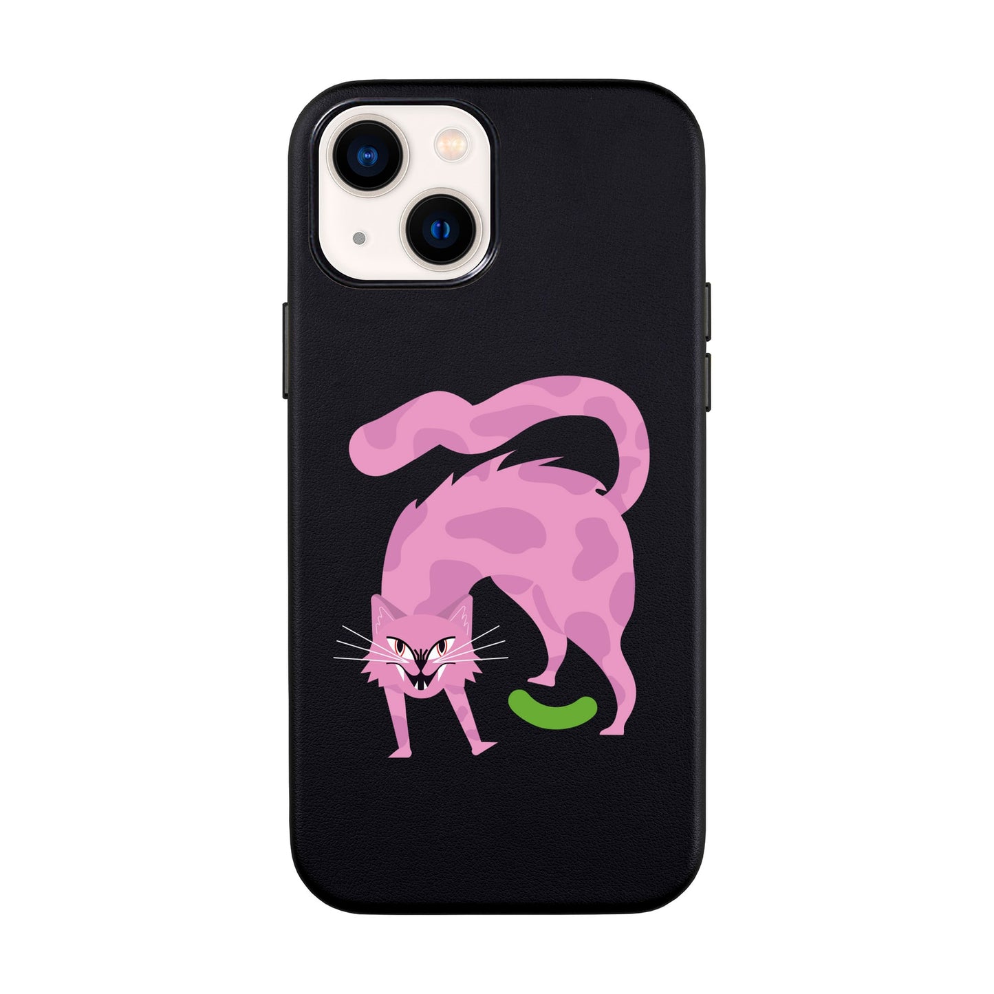 GRUMBLEPAWS-iPhone 14 Leather Kılıf